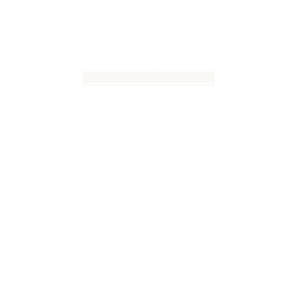 decluttering white-line icon